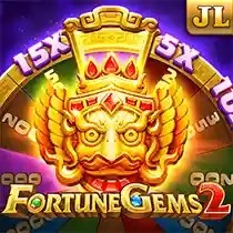 Fortune Gems 2 online game logo by Jili Games on robocatgreece.gr